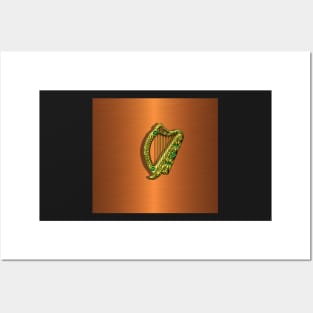 Irish Harp Posters and Art